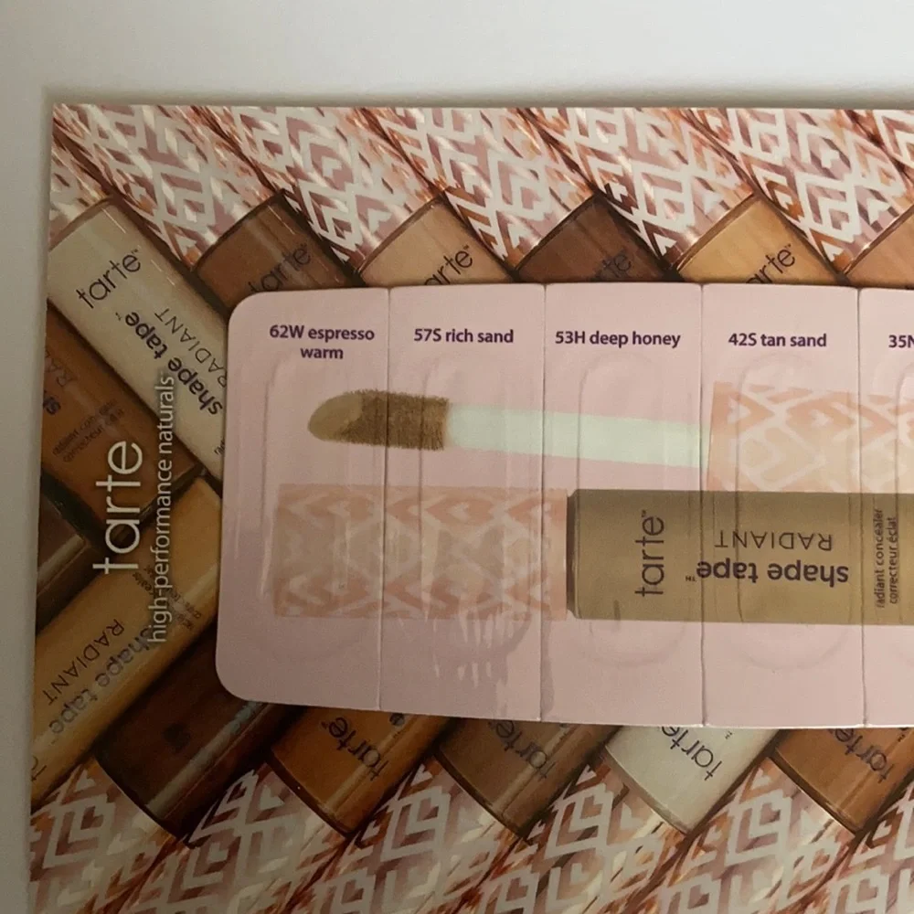 Tarte shape tape RADIANT concealer SAMPLE